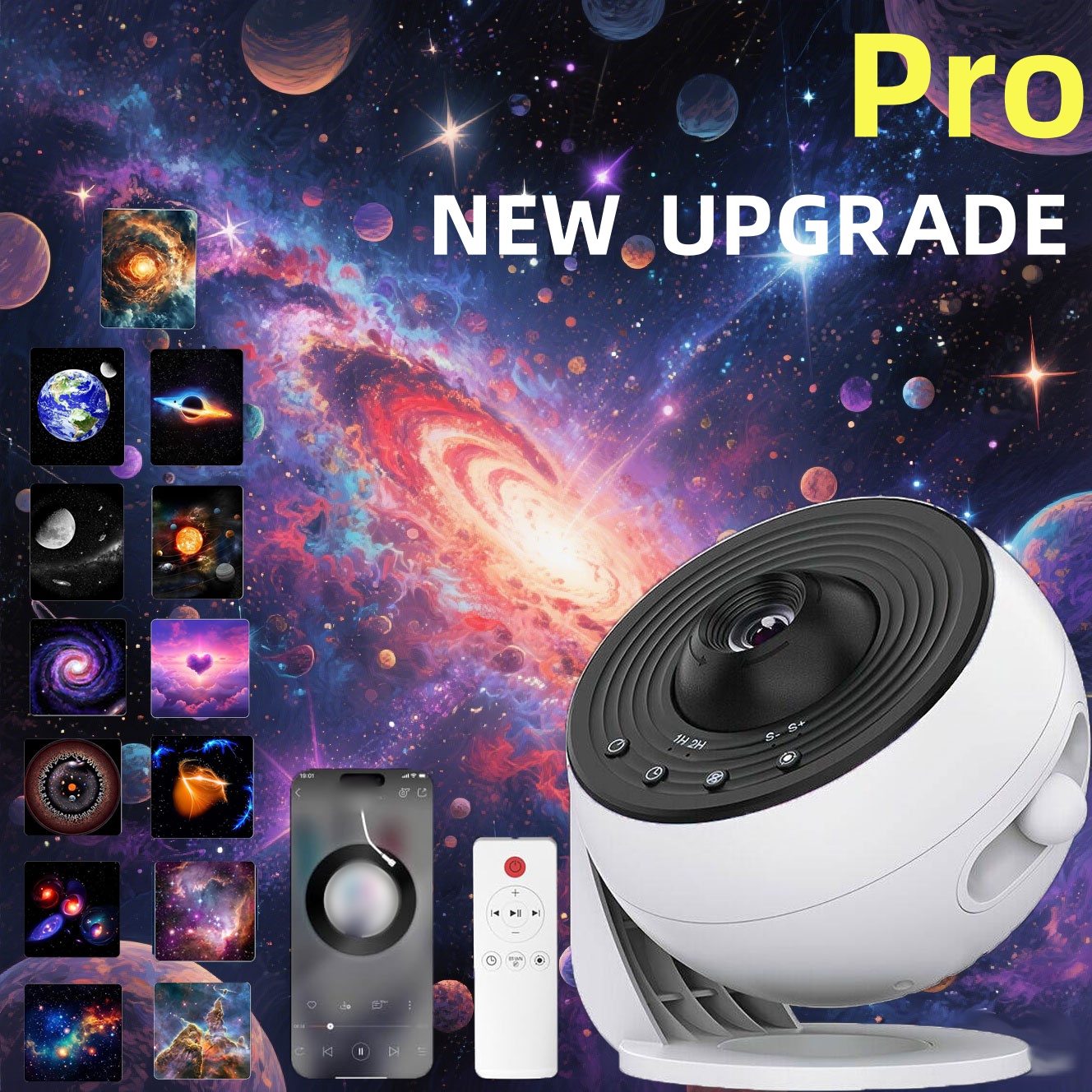Planetarium Projector Home - Bedroom Galaxy Projector Pro, Home Planetarium