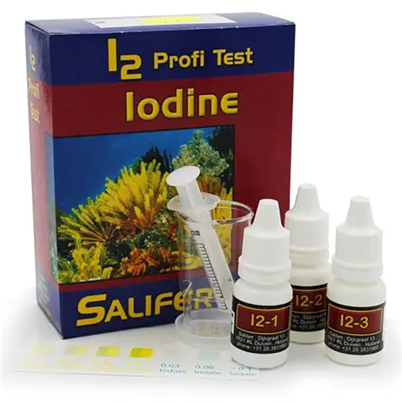 Water Testing Kit - Salifert Iodine I2 Profi-Test - High
