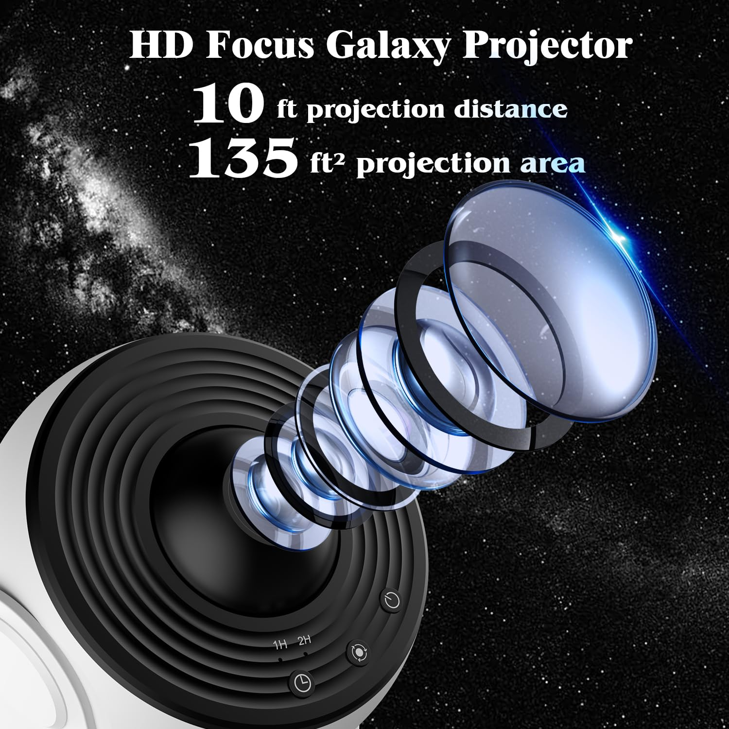 Galaxy Star Projector with 13  - Planetarium Projector Home のレビューと価格