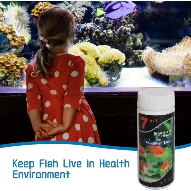 Aquarium Test Strip  Freshwate - Water Testing Kit のレビューと価格