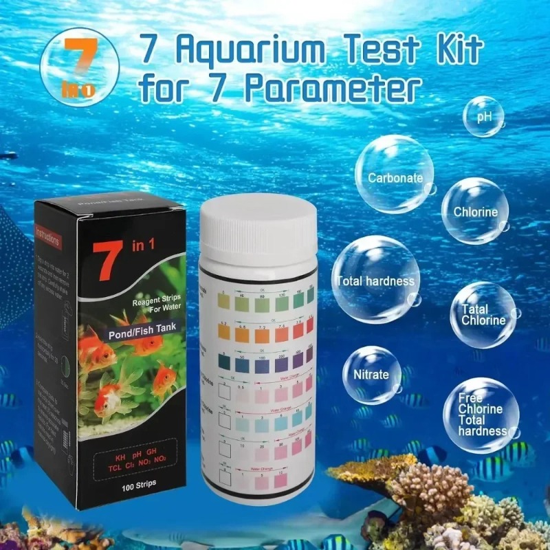 Aquarium Test Strip  Freshwate - Water Testing Kit のレビューと価格