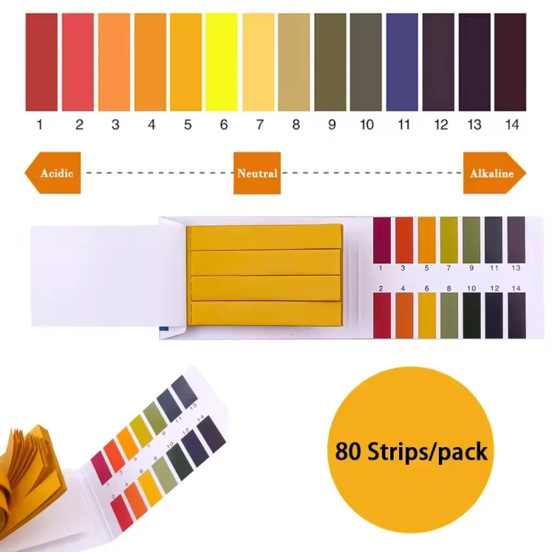 80 Strips/pack PH Test Strips  - Water Testing Kit のレビューと価格