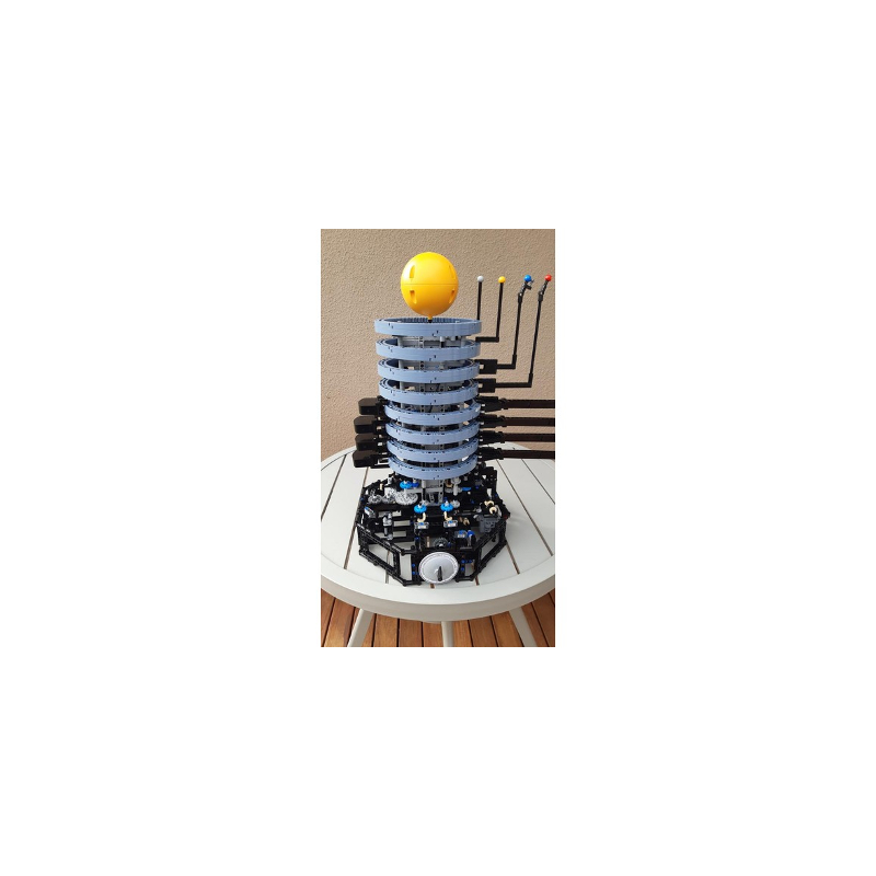 Creative MOC Building Kit To B - Solar System Orrery のレビューと価格