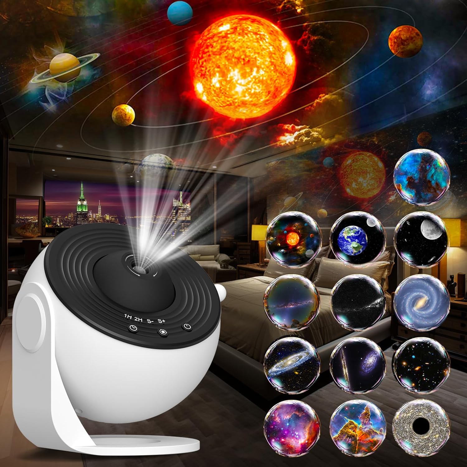 13 in1 Galaxy Projector LED Ni - Planetarium Projector Home のレビューと価格