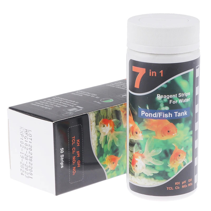 7-In-1 PH Test Strip, Aquarium - Water Testing Kit のレビューと価格