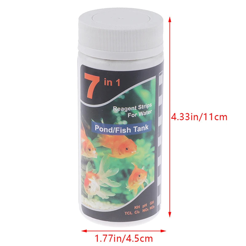 7-In-1 PH Test Strip, Aquarium - Water Testing Kit のレビューと価格