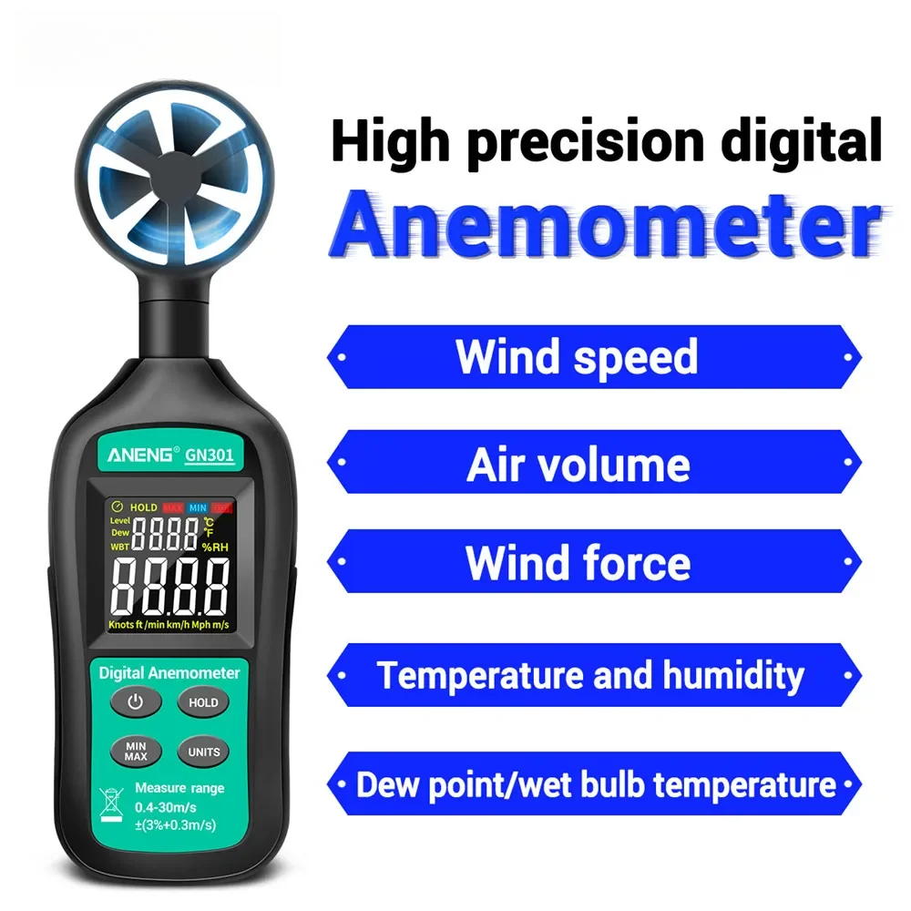 For ANENG GN301 Digital Anemom - Anemometer Wind Speed のレビューと価格