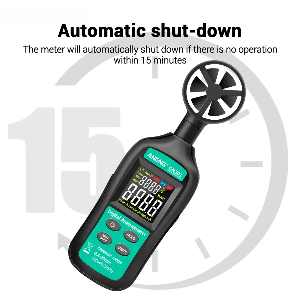 For ANENG GN301 Digital Anemom - Anemometer Wind Speed のレビューと価格