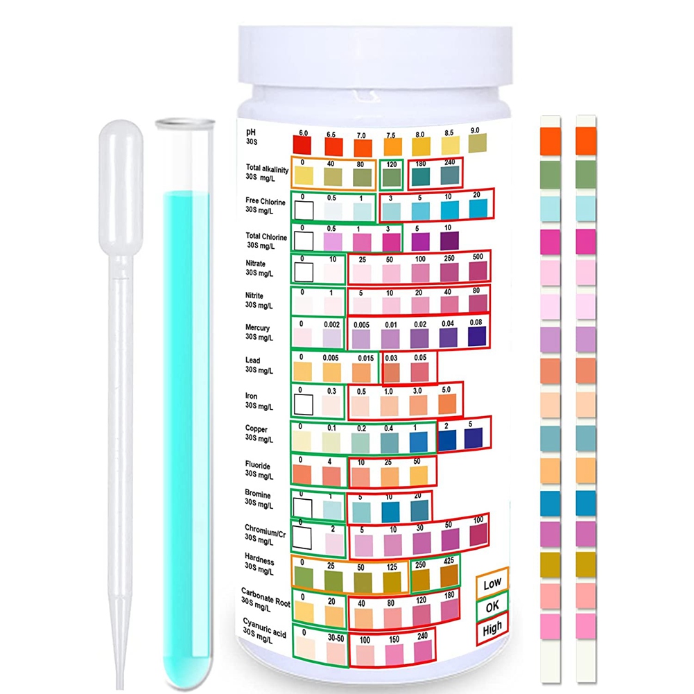 Water Testing Strips for Drink - Water Testing Kit のレビューと価格