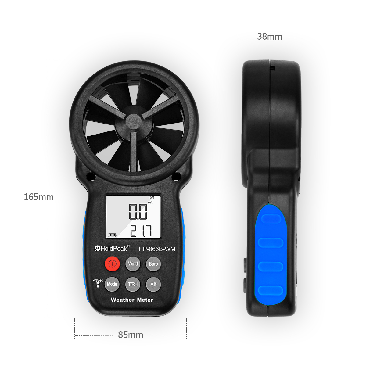 HP-866B-WM Anemometer Instruct - Anemometer Wind Speed のレビューと価格