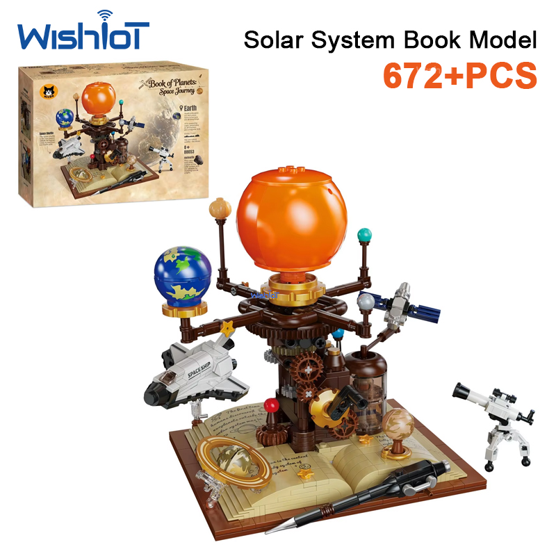 672pcs Solar System Orrery Bui - Solar System Orrery のレビューと価格
