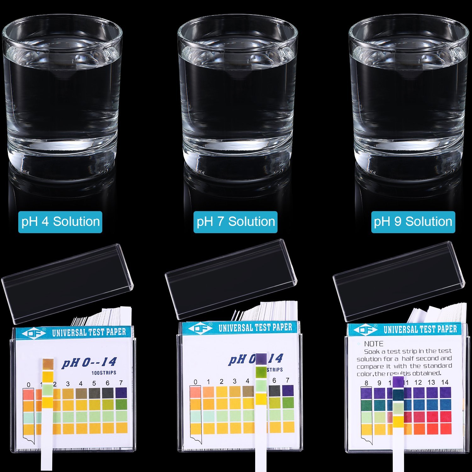 100 Strips 0-14 PH Alkaline Ac - Water Testing Kit のレビューと価格