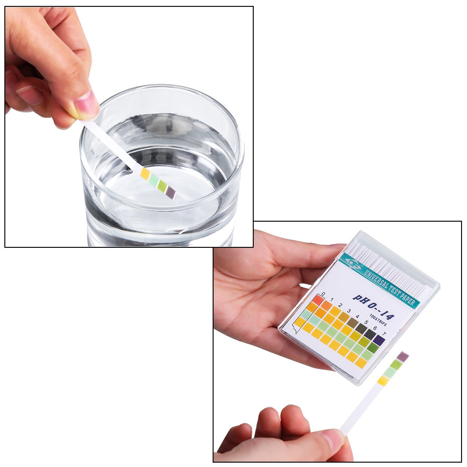 100 Strips 0-14 PH Alkaline Ac - Water Testing Kit のレビューと価格
