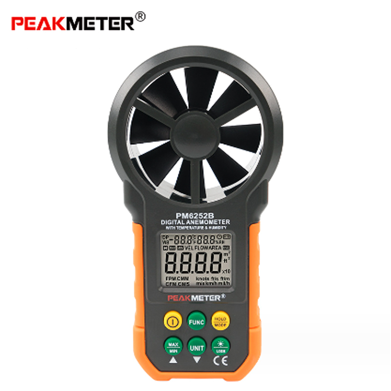 PEAKMETER PM6252A/PM6252B Digi - Anemometer Wind Speed のレビューと価格