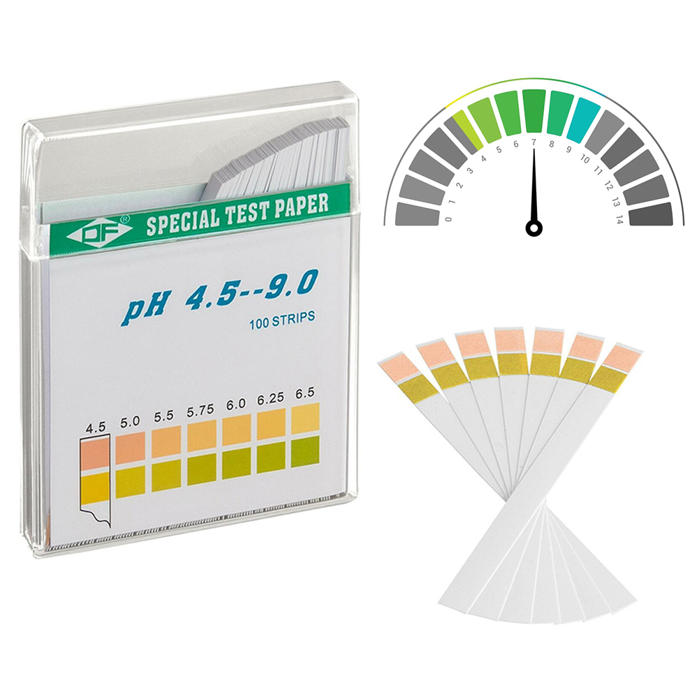 100Pcs PH Paper Strips Kit Hou - Water Testing Kit のレビューと価格