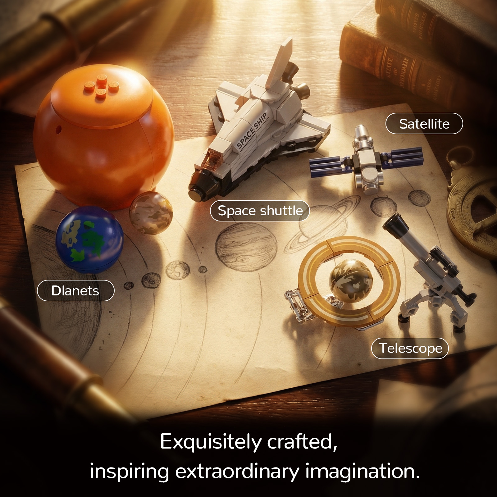 Solar System Model Building Bl - Solar System Orrery のレビューと価格