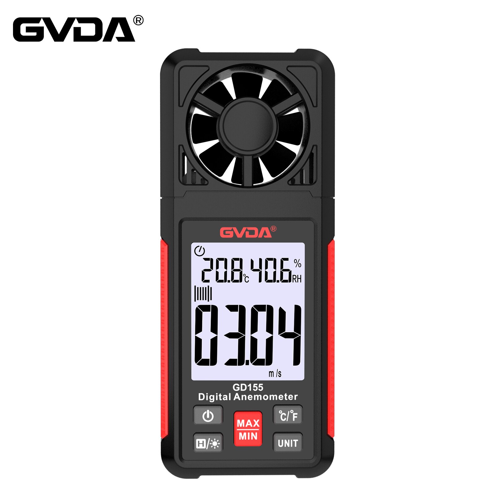 GVDA Digital Anemometer Handhe - Anemometer Wind Speed のレビューと価格