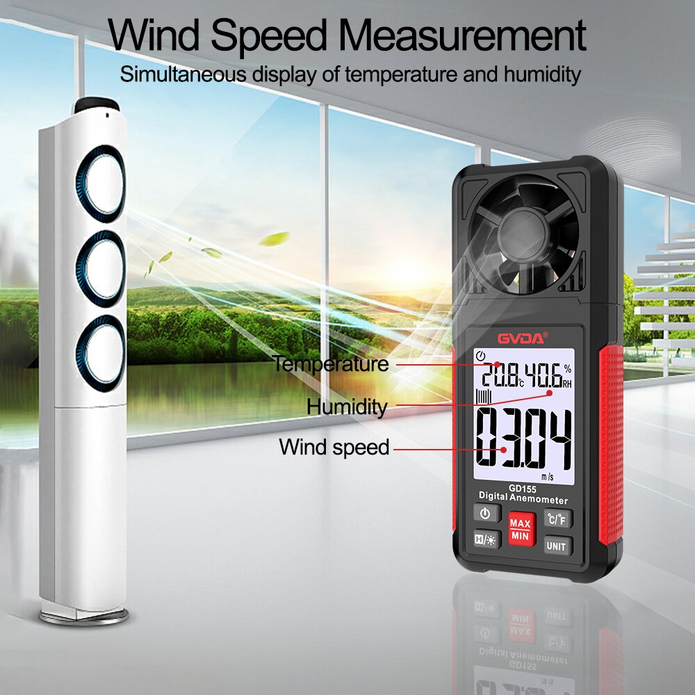GVDA Digital Anemometer Handhe - Anemometer Wind Speed のレビューと価格