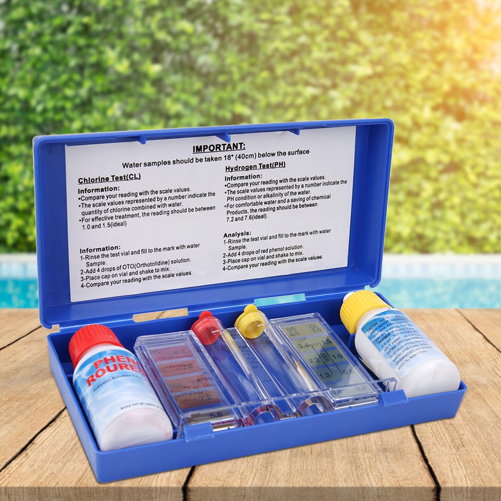 PH Chlorine Water Quality Test - Water Testing Kit のレビューと価格