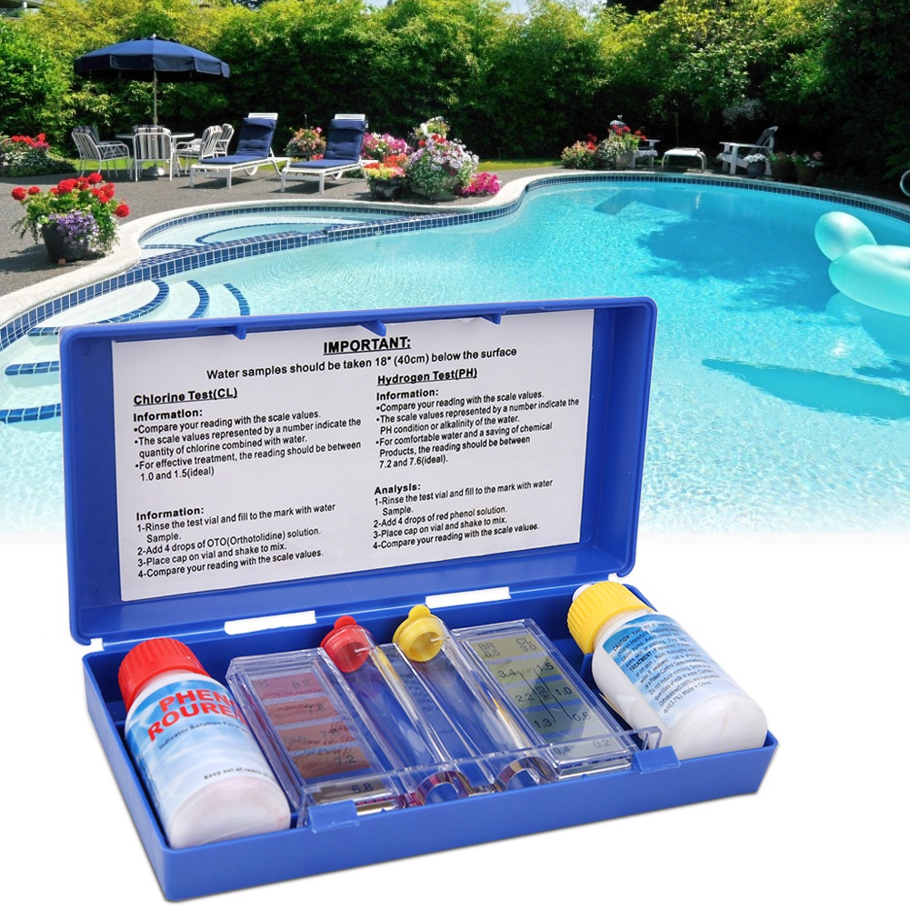 PH Chlorine Water Quality Test - Water Testing Kit のレビューと価格