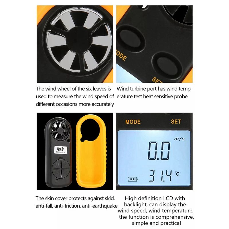 BENETECH Digital Anemometer An - Anemometer Wind Speed のレビューと価格
