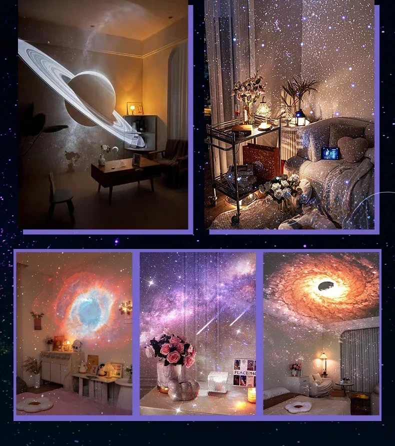 18 in 1 Galaxy Projector Lamp  - Planetarium Projector Home のレビューと価格