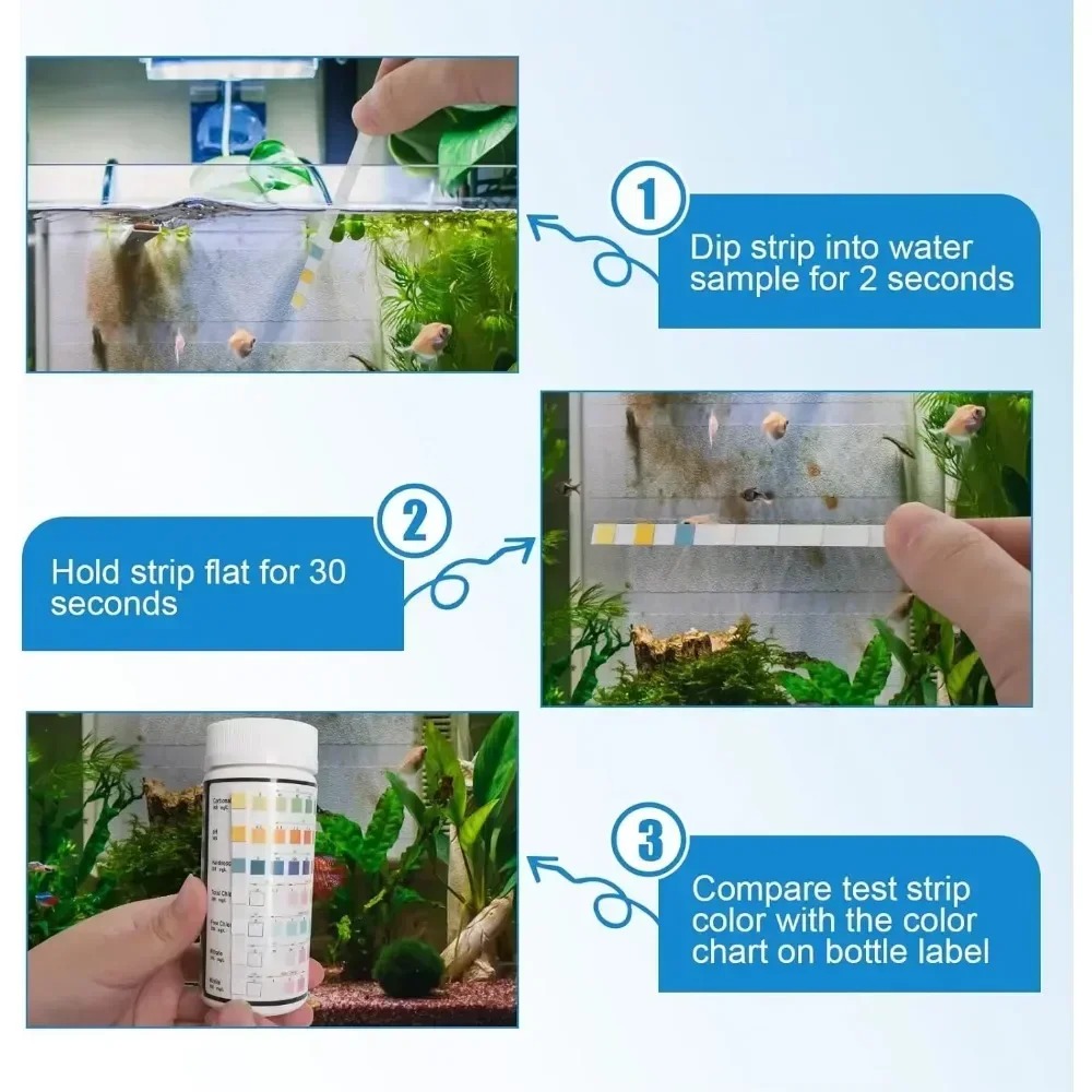 Aquarium Test Strip  PH Qualit - Water Testing Kit のレビューと価格