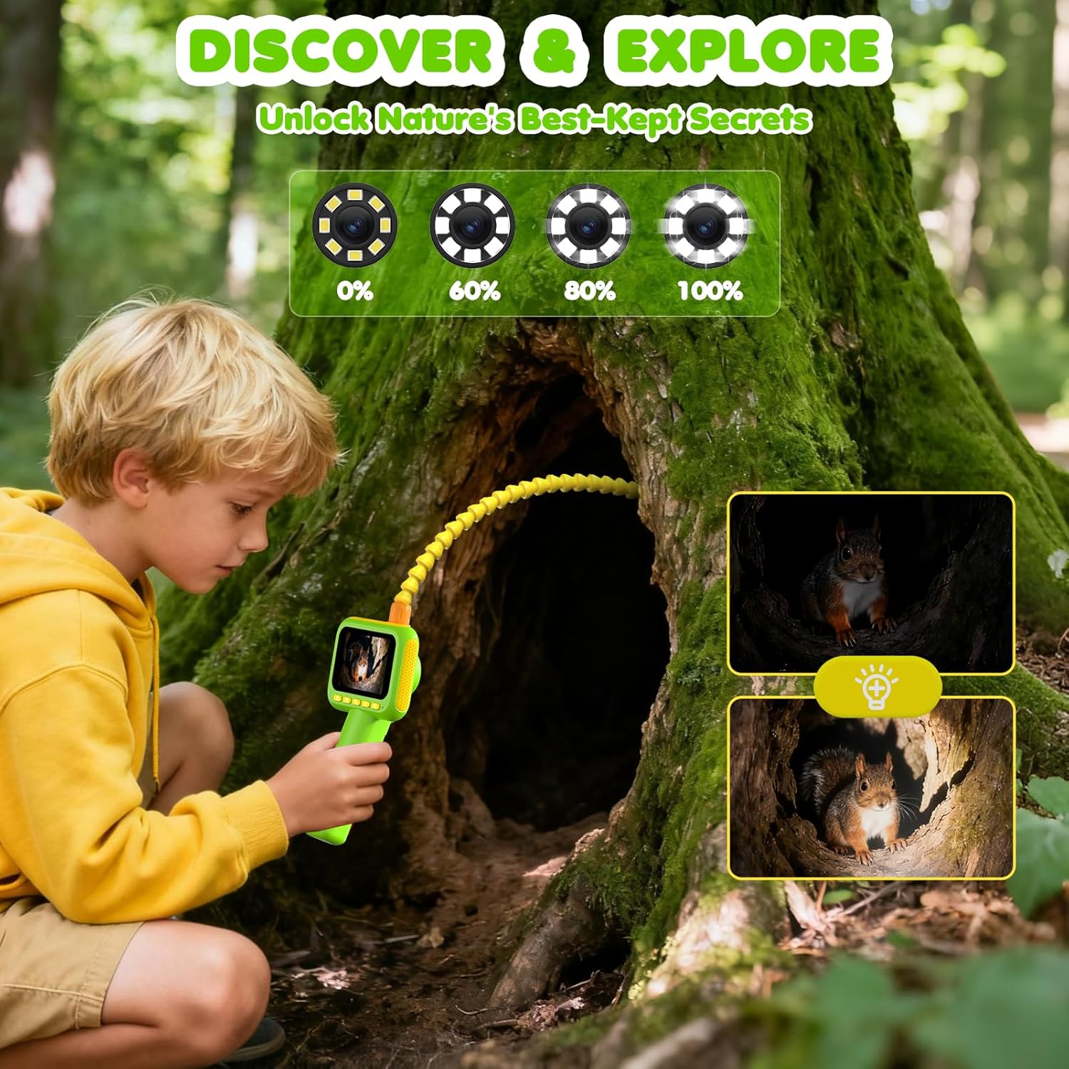 Endoscope for Kids, Borescope  - Science Kit のレビューと価格