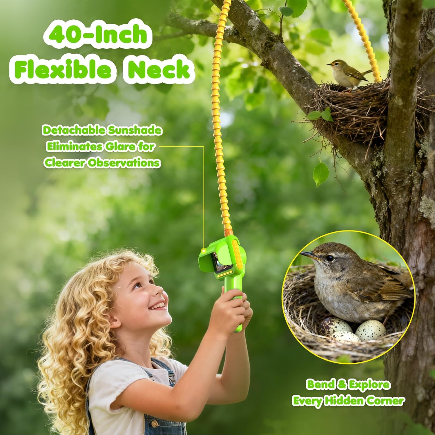 Endoscope for Kids, Borescope  - Science Kit のレビューと価格