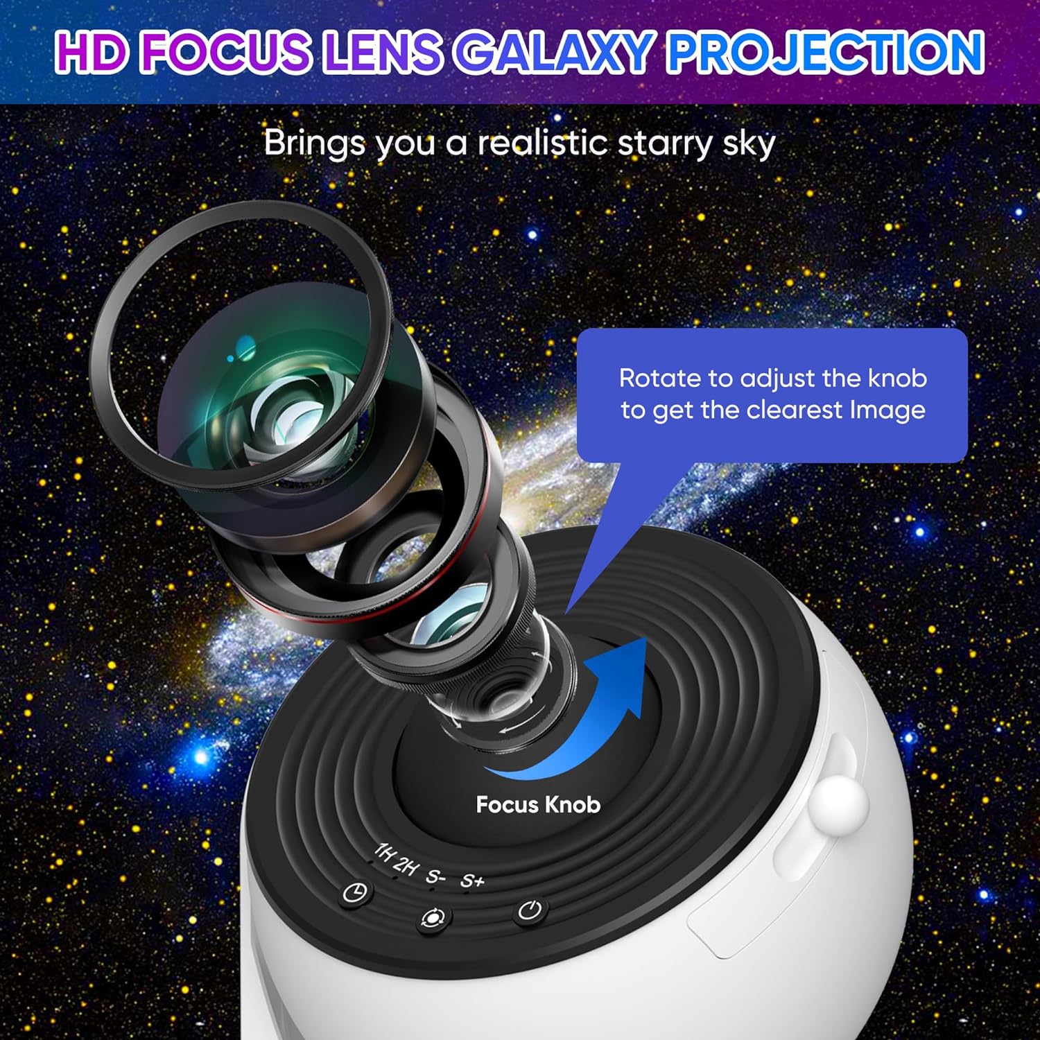 Galaxy Projector for Bedroom H - Planetarium Projector Home のレビューと価格