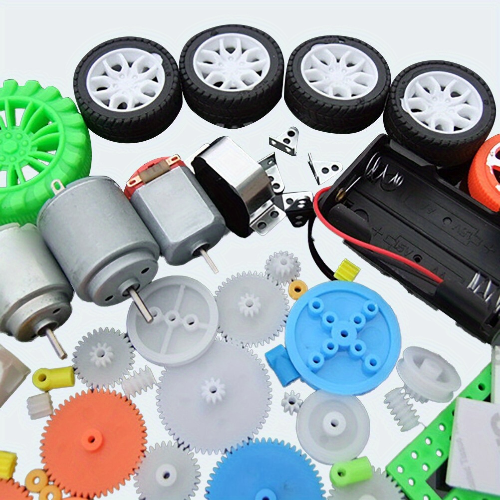 112pcs DC Motor Kit Electric M - Science Kit のレビューと価格