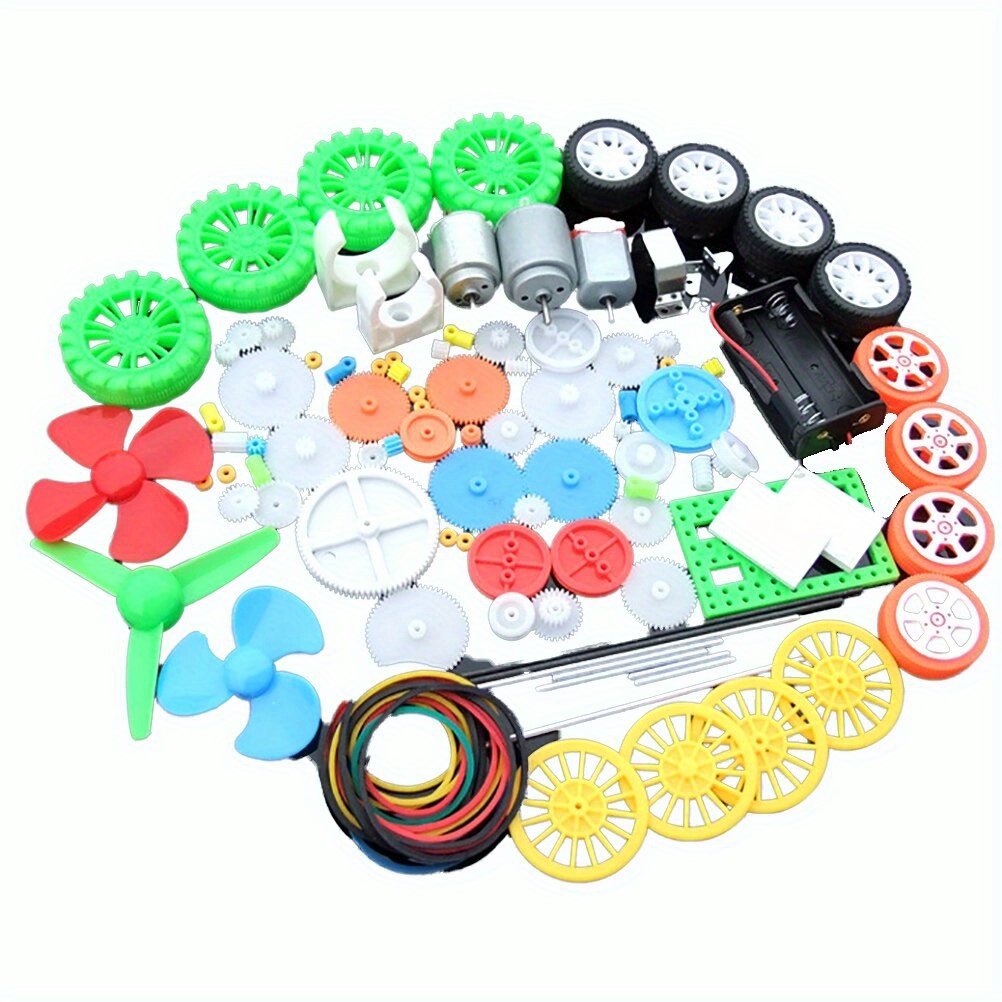 112pcs DC Motor Kit Electric M - Science Kit のレビューと価格