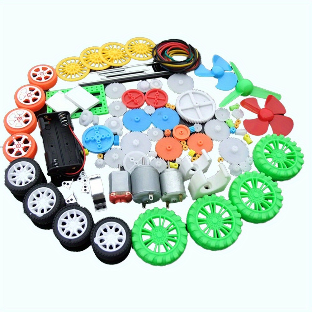 112pcs DC Motor Kit Electric M - Science Kit のレビューと価格