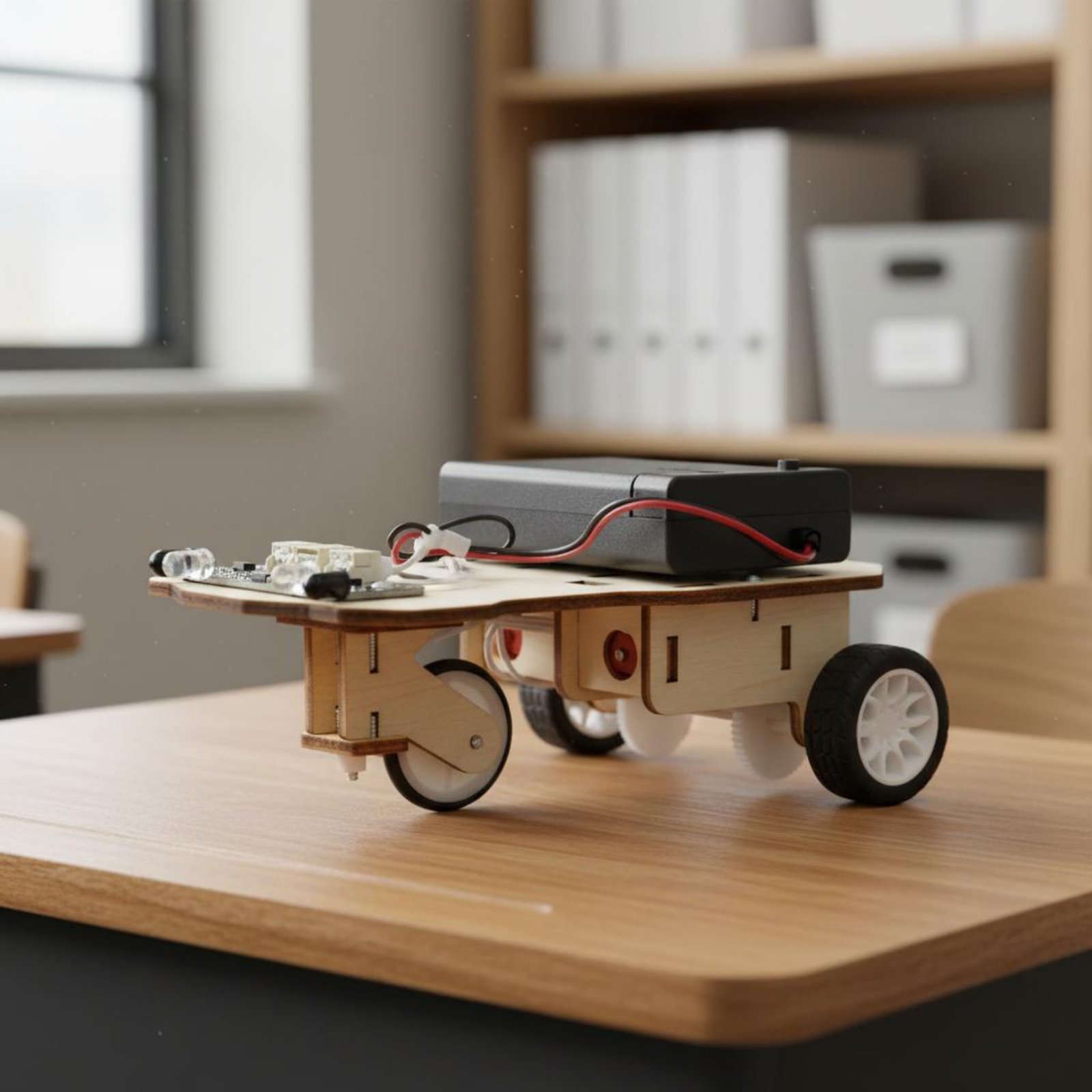 Wooden Intelligent Vehicle Kit - Science Kit のレビューと価格