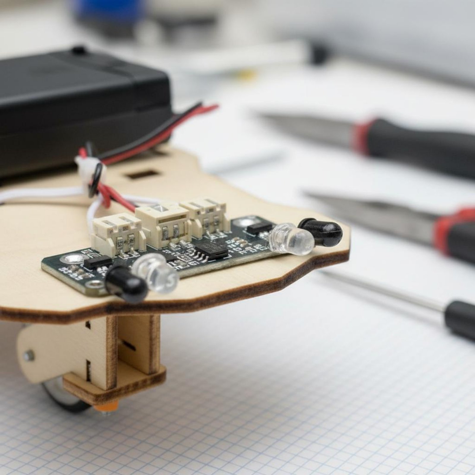 Wooden Intelligent Vehicle Kit - Science Kit のレビューと価格